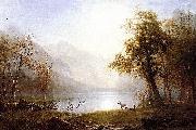 Albert Bierstadt Valley_in_Kings_Canyon, in the Sierra Nevada, California USA oil painting artist